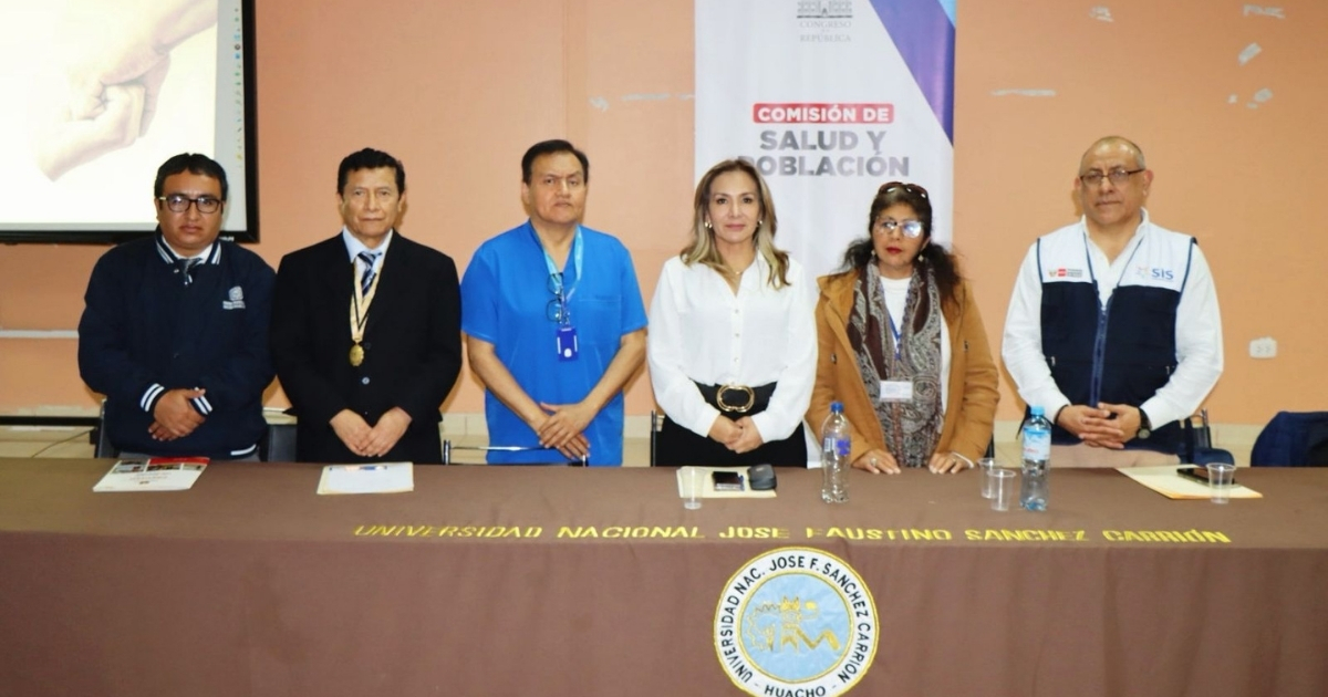 Huacho fue sede de Audiencia Pública Descentralizada de la Comisión de Salud