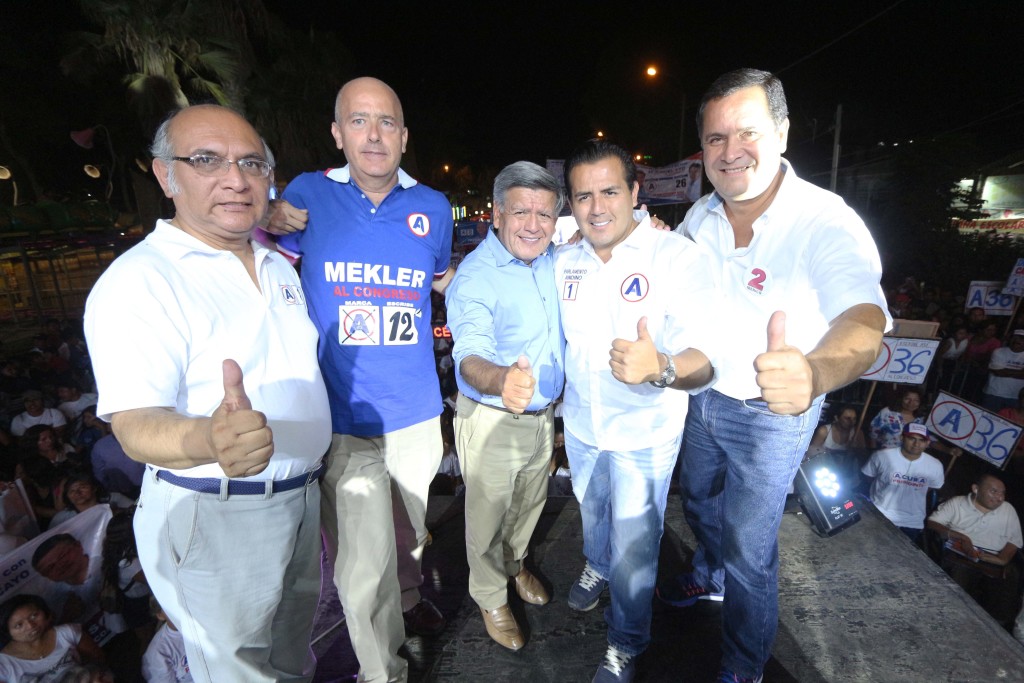 Luis Iberio reveló que en la primera vuelta Alianza Para el Progreso no brindará apoyo a ningún candidato presidencial. Foto: APP.