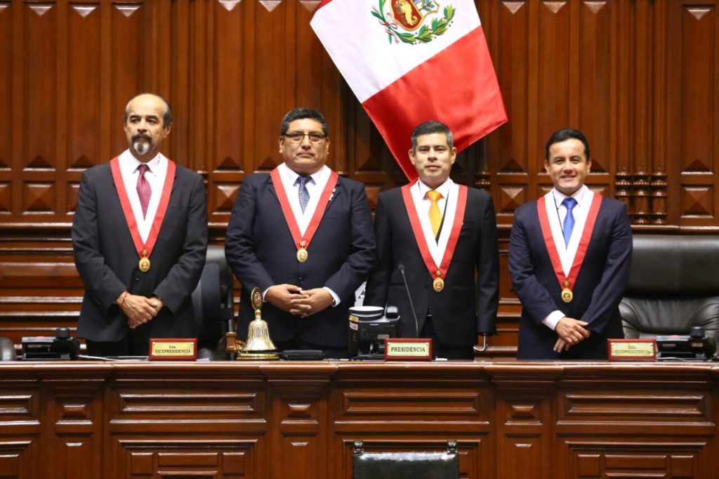 APP forma parte de la Mesa Directiva 2017 - 2018 del Congreso de la República del Perú.