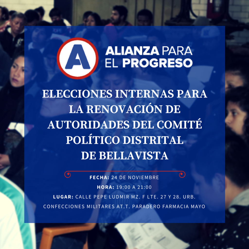 Elecciones Bellavista.