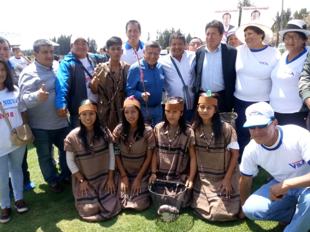 Dr. Acuña visitó la Primera Capital del Perú, Jauja, en Junín.